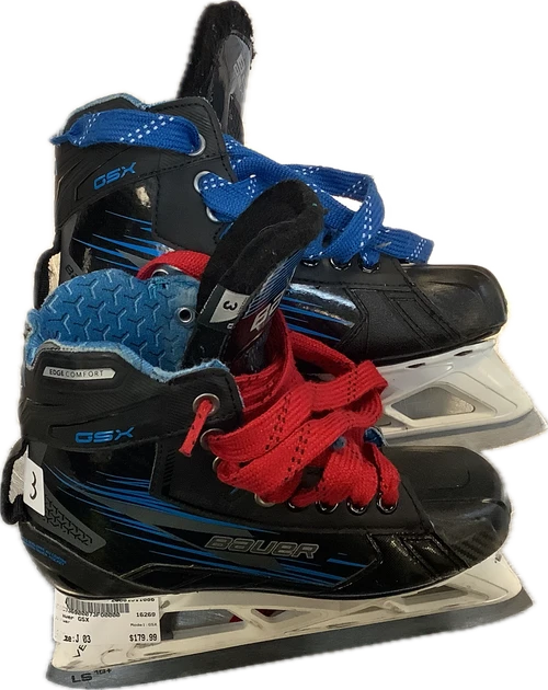 Vist Large View of Product Image Which is Used Bauer GSX Junior Goalie Skate Junior 03