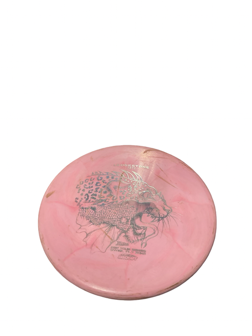 Vist Large View of Product Image Which is Used Discraft JAGUANA PINK Disc Golf Mid Range Pink