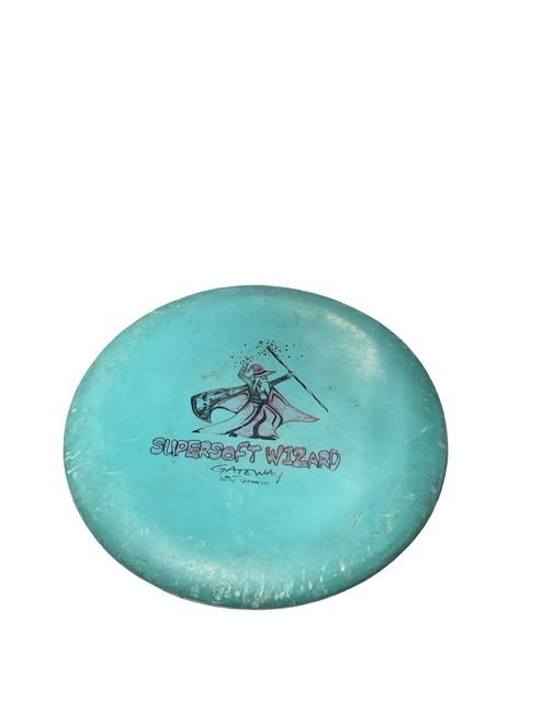 Vist Large View of Product Image Which is Used Gateway SUPERSOFT WIZARD Disc Golf Putter Green