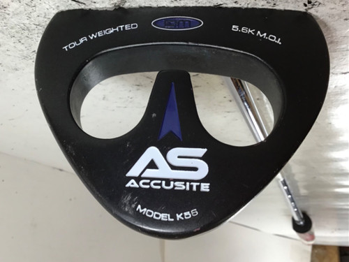 Vist Large View of Product Image Which is Used ACCUCITE AS K55 Mens Putter RH