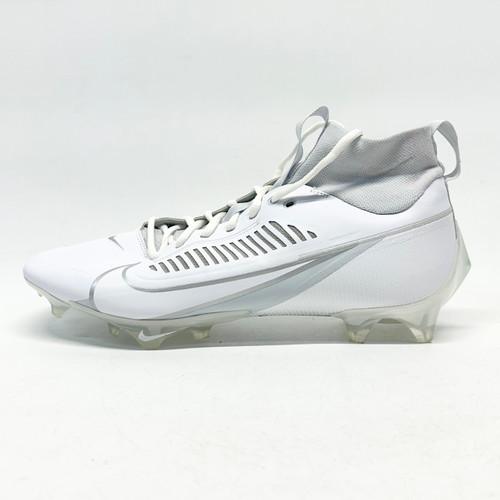 Vist Large View of Product Image Which is Used Nike VAPOR EDGE Adult FB Cleats White Senior 11.5