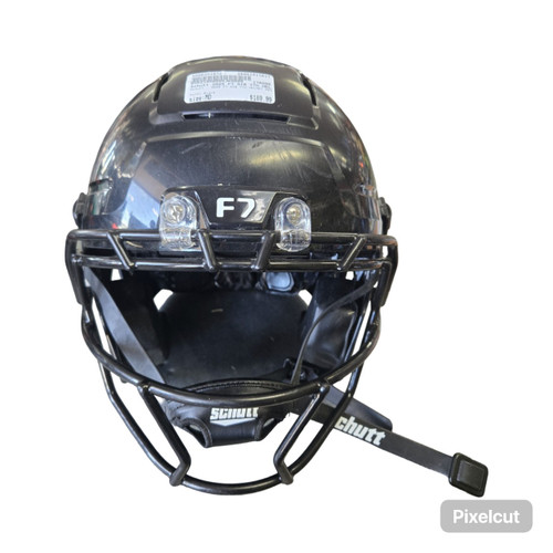 Vist Large View of Product Image Which is Used Schutt 2025 F7 AIR YTH HELMET MED FB Helmet Black MD