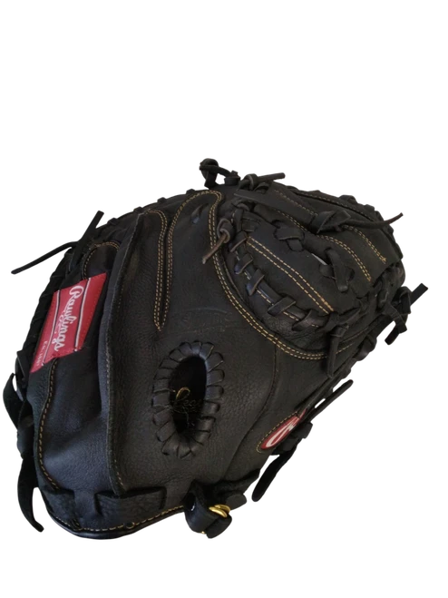 Vist Large View of Product Image Which is Used Rawlings RENEGADE BB/SB Catchers RH Throw Black 32 1/2"