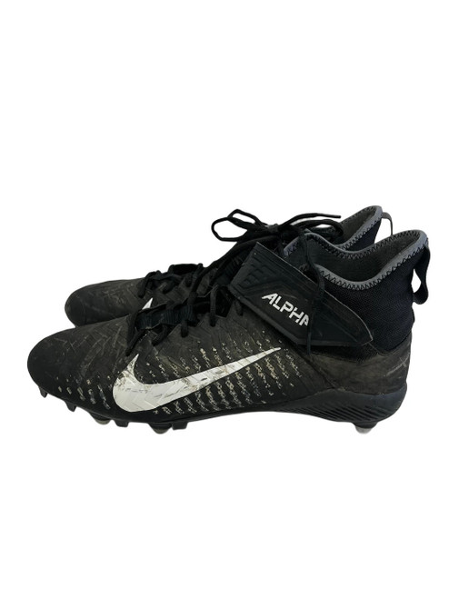 Vist Large View of Product Image Which is Used Nike Alpha Menace Pro Mens 13 FB Cleats Black *Detachable Studs*