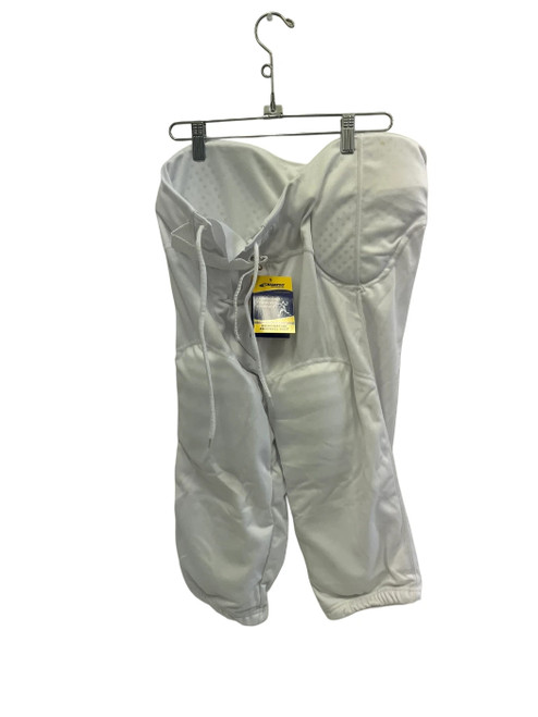 Vist Large View of Product Image Which is Used Champro Youth 2XL White FB Integrated Pants
