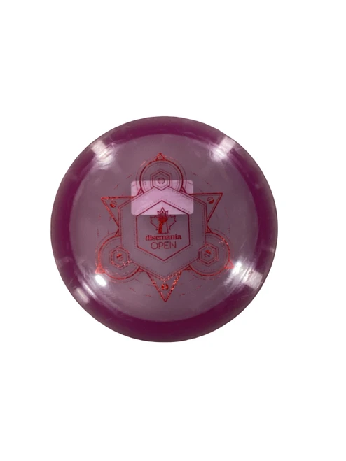 Vist Large View of Product Image Which is Used Discmania FD3 Disc Golf Driver Pink 176g
