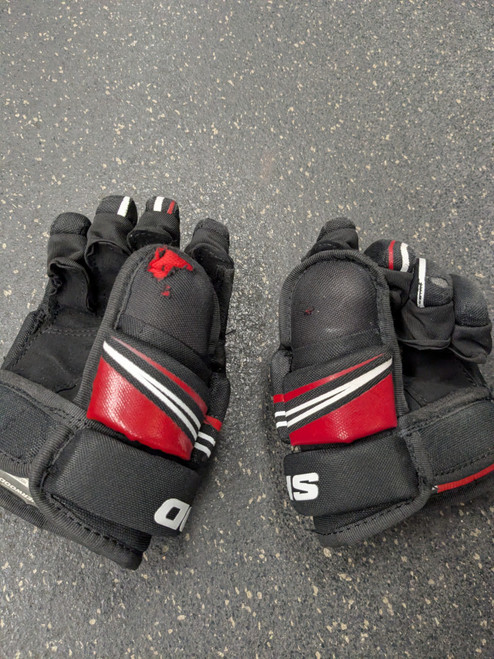 Vist Large View of Product Image Which is Used Sher-wood CODE GLOVES Youth Gloves Black 10"