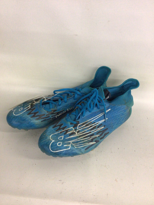 Vist Large View of Product Image Which is Used New Balance Soccer Cleats Royal Blue Senior 10
