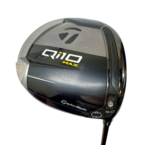 Vist Large View of Product Image Which is Used Taylormade QI10 MAX Men's RH 9.0 Degree Driver Extra Stiff Flex Graphite Shaft