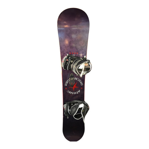 Vist Large View of Product Image Which is Used Atomic DISCHARGER Mens Board/Bindings Black 158 cm