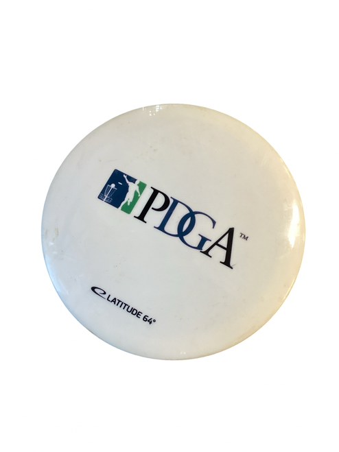 Vist Large View of Product Image Which is Used Latitude 64 EXPLORER Disc Golf Driver White