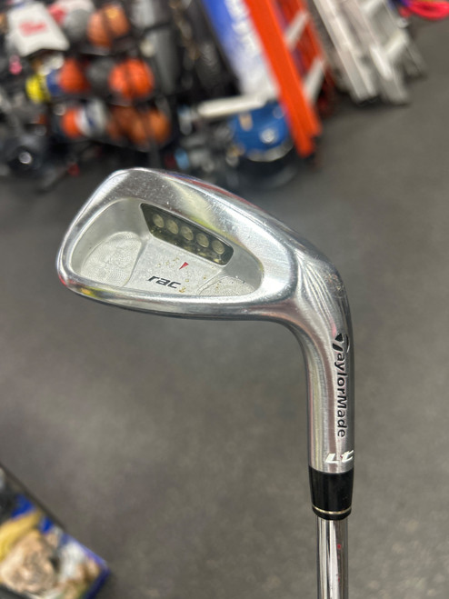 Vist Large View of Product Image Which is Used Taylormade RAC OS Golf Wedge Mens RH Pitching Wedge