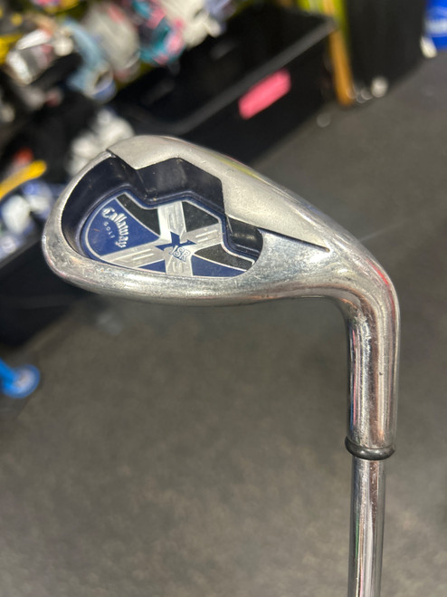 Vist Large View of Product Image Which is Used Callaway X18R Golf Wedge Mens RH Pitching Wedge