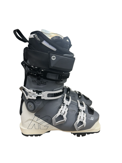 Vist Large View of Product Image Which is Used K2 ANTHEM 80 MV Womens DH Ski Boot Grey 255 MP - M07.5 - W08.5
