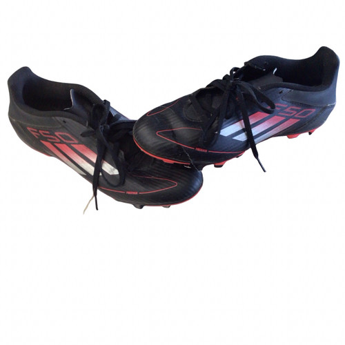 Vist Large View of Product Image Which is Used Adidas F50 Soccer Cleats Black Senior 7