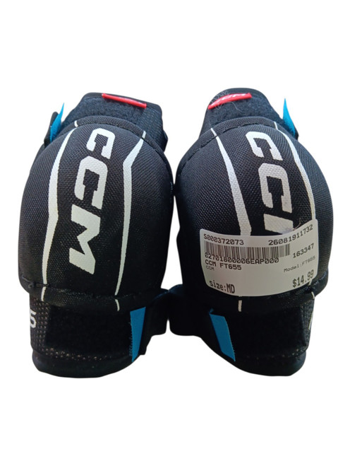 Vist Large View of Product Image Which is Used CCM FT655 Youth Elbow Pads MD