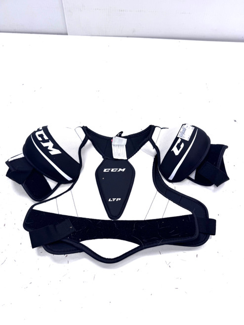 Vist Large View of Product Image Which is Used CCM LTP Junior Shoulder Pads LG