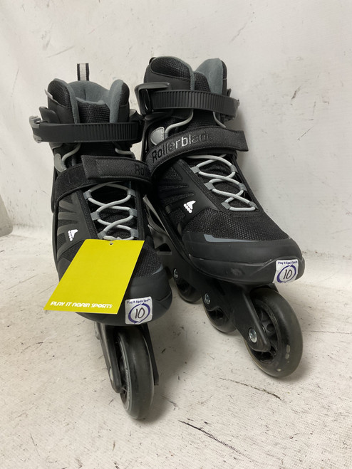 Vist Large View of Product Image Which is Used Rollerblade ZETRABLADE Senior Rec Fitness Skates Black Senior 10