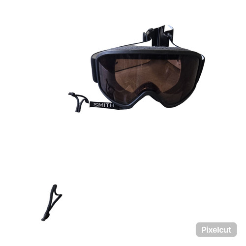 Vist Large View of Product Image Which is Used Smith Snow Goggles Adult Black