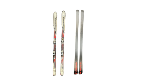 Vist Large View of Product Image Which is Used Rossignol RPM Mens DH Ski/Binding Cardinal And White 174 cm