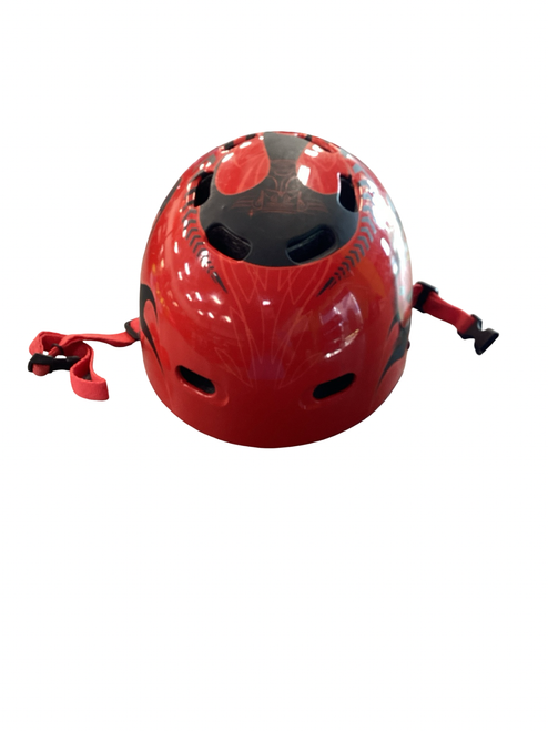Vist Large View of Product Image Which is Used Skateboard Helmet Red SM