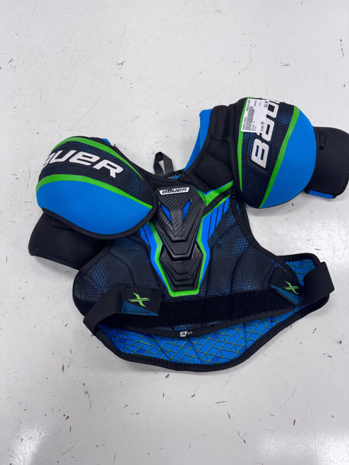 Vist Large View of Product Image Which is Used Bauer X Junior Shoulder Pads SM