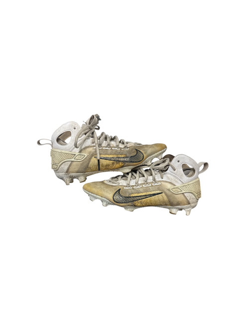 Vist Large View of Product Image Which is Used Nike LAX Cleats Mens White Senior 8