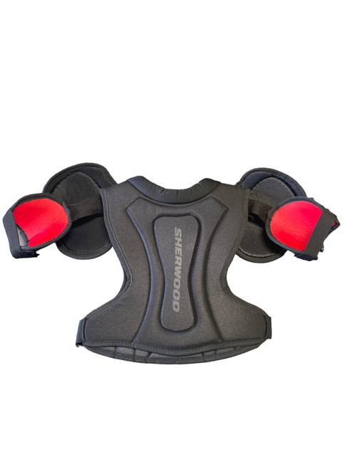 Vist Large View of Product Image Which is Used Sher-wood CODE Youth Shoulder Pads LG