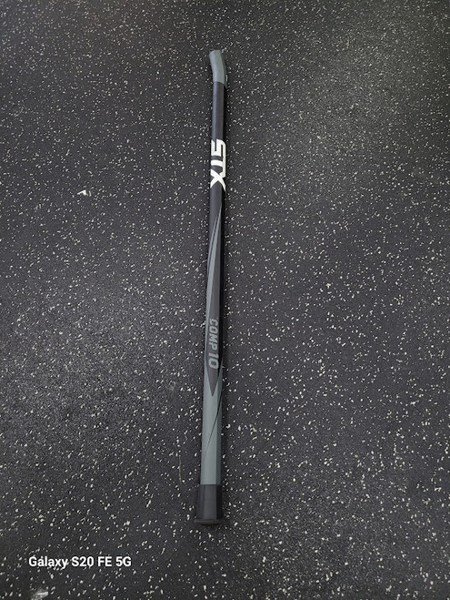 Vist Large View of Product Image Which is Used STX COMP 10 Mens Atk/Mid LAX Shaft Black