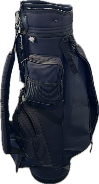 Vist Large View of Product Image Which is Used Datrek NVY Mens Stand Bag Navy Blue