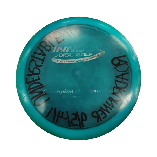 Vist Large View of Product Image Which is Used Innova CHAMPION ROADRUNNER Disc Golf Driver Royal Blue 170g