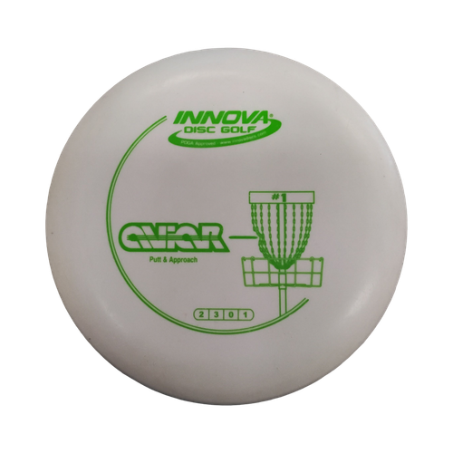 Vist Large View of Product Image Which is Used Innova AVIAR Disc Golf Putter White 156g