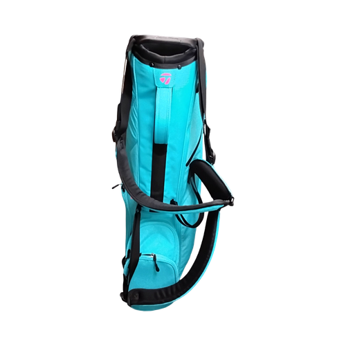 Vist Large View of Product Image Which is Used Taylormade FLEX TECH Womens Stand Bag Turquoise