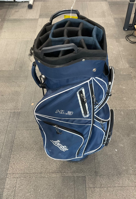 Vist Large View of Product Image Which is Used Tour Edge HL3 Mens Cart Bag Navy Blue