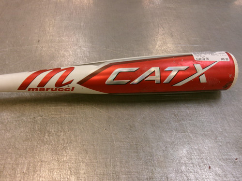 Vist Large View of Product Image Which is Used Marucci CAT X ALLOY BB/SB USSSA 2 3/4 Bat 28"