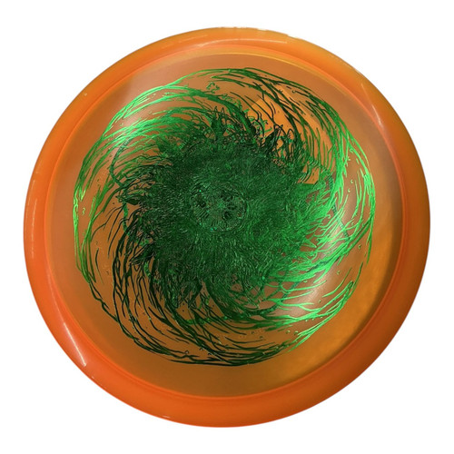 Vist Large View of Product Image Which is Used Innova CHAMPION ROC3 Disc Golf Mid Range Orange 180g