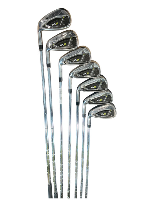 Vist Large View of Product Image Which is Used Taylormade M2 IRON SET 4-PW Mens Iron Set LH 4I-PW