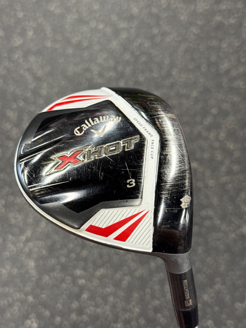 Vist Large View of Product Image Which is Used Callaway XHOT Mens Fairway Wood RH 3 Wood