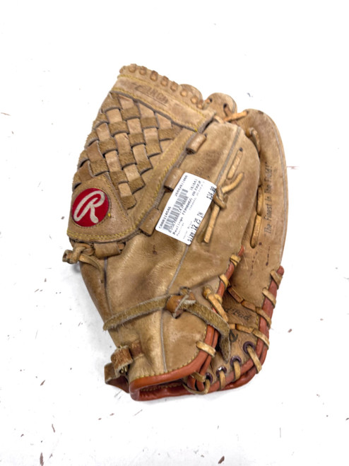 Vist Large View of Product Image Which is Used Rawlings FERNANDO VALENZUELA BB/SB Glove RH Throw Brown 12 1/4"