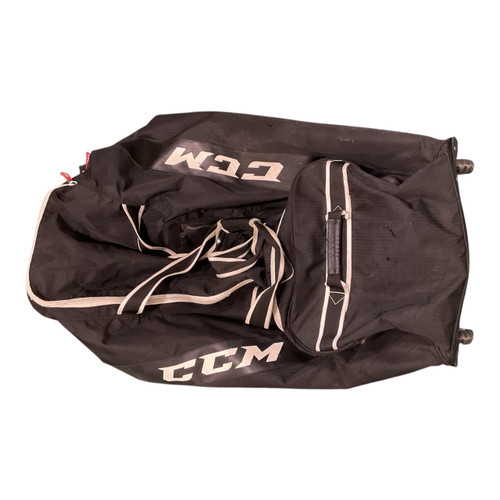 Vist Large View of Product Image Which is Used CCM Sr Hockey Wheeled Black And White
