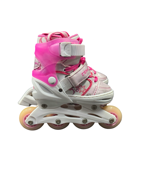 Vist Large View of Product Image Which is Used TEMPISH Child Rec Fitness Skates White Adjustable