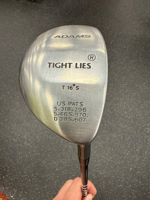 Vist Large View of Product Image Which is Used Adams Golf TIGHT LIES Mens Fairway Wood RH 3 Wood