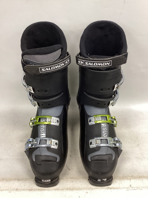 Vist Large View of Product Image Which is Used Salomon XWAVE 6.0 Mens DH Ski Boot Black 310 MP - M13