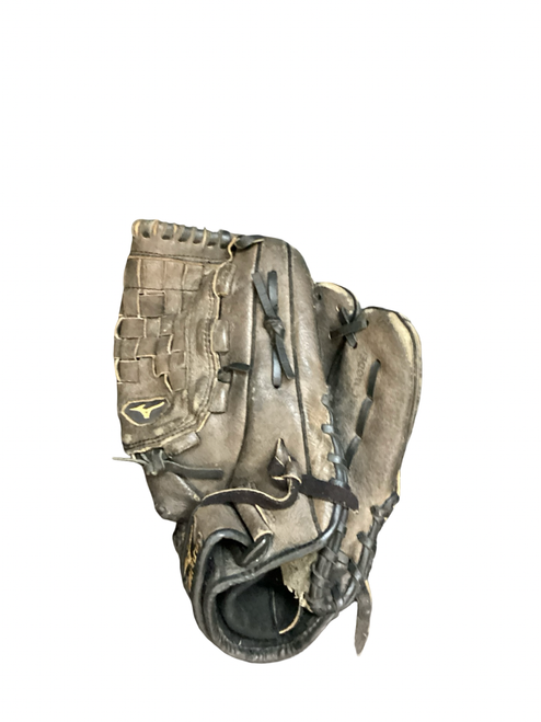Vist Large View of Product Image Which is Used Mizuno BALLPARK BB/SB Glove RH Throw Black 11 1/2"