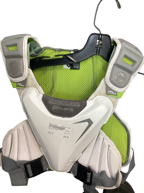 Vist Large View of Product Image Which is Used Easton MAKO Catchers Chest Protector Black Intermed