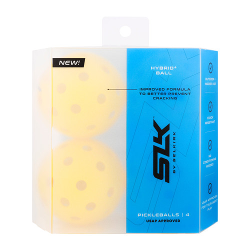 Vist Large View of Product Image Which is Selkirk Hybrid + Pickleballs 4 Pk #10055