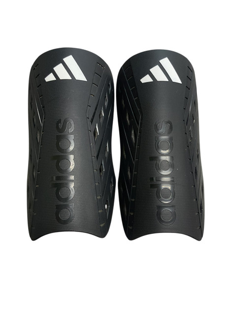 Vist Large View of Product Image Which is Used Adidas Soccer Shin Guards Adult Black Senior