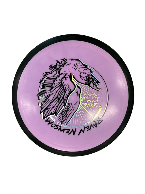 Vist Large View of Product Image Which is Used MVP PHOTON Disc Golf Driver Purple