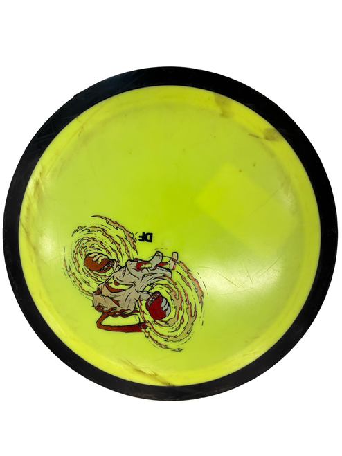 Vist Large View of Product Image Which is Used MVP OCTANE Disc Golf Driver Yellow