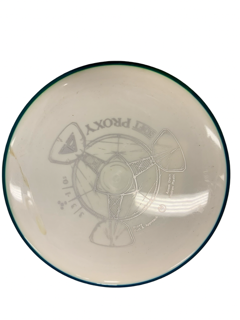 Vist Large View of Product Image Which is Used MVP PROXY Disc Golf Putter White